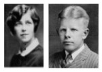 Jane Ferry Climer and William H. Cobb - Late 1920s College Pictures