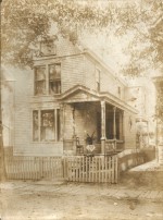 Elmore Grant and Jeanette (Turner) Brown's Home on Garland Street in Linwood