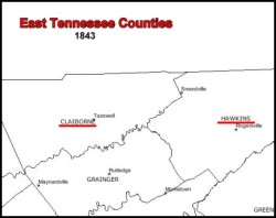 East Tennessee Counties