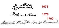 Land Patent and Birth Record Name Comparisons